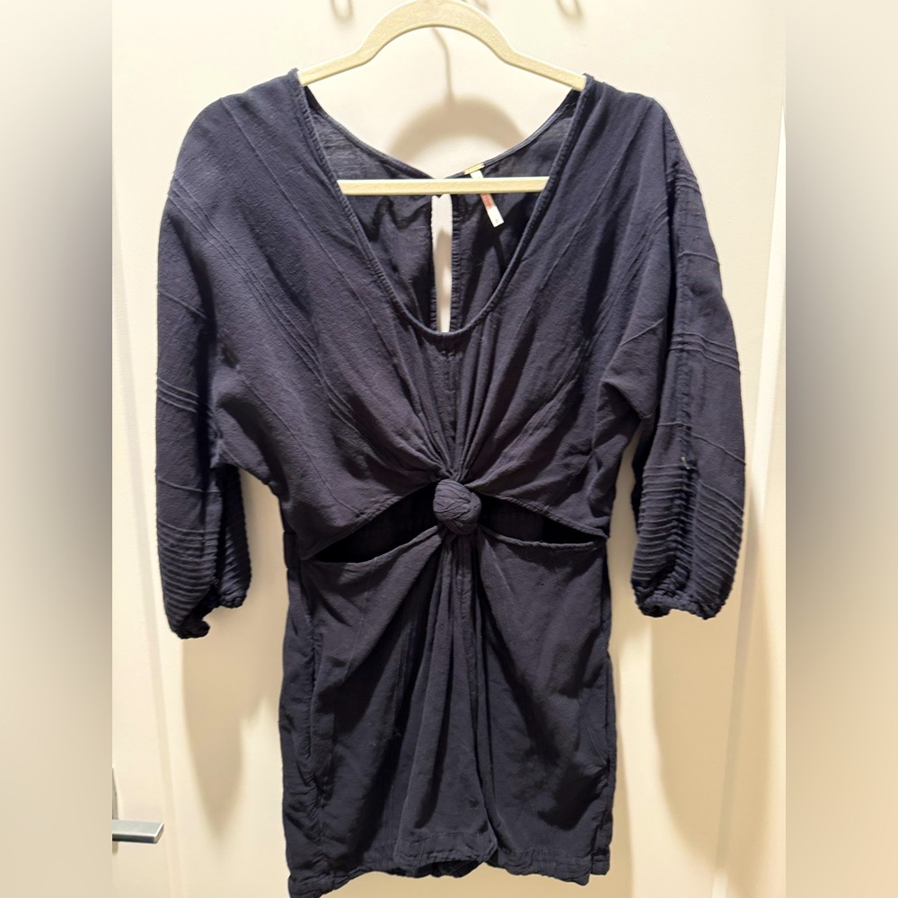 Free People Knot Front Romper